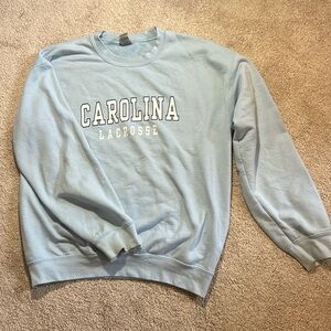 Carolina Lacrosse Light Blue Sweatshirt size M